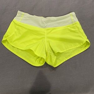 Lululemon speed up low rise lined shorts